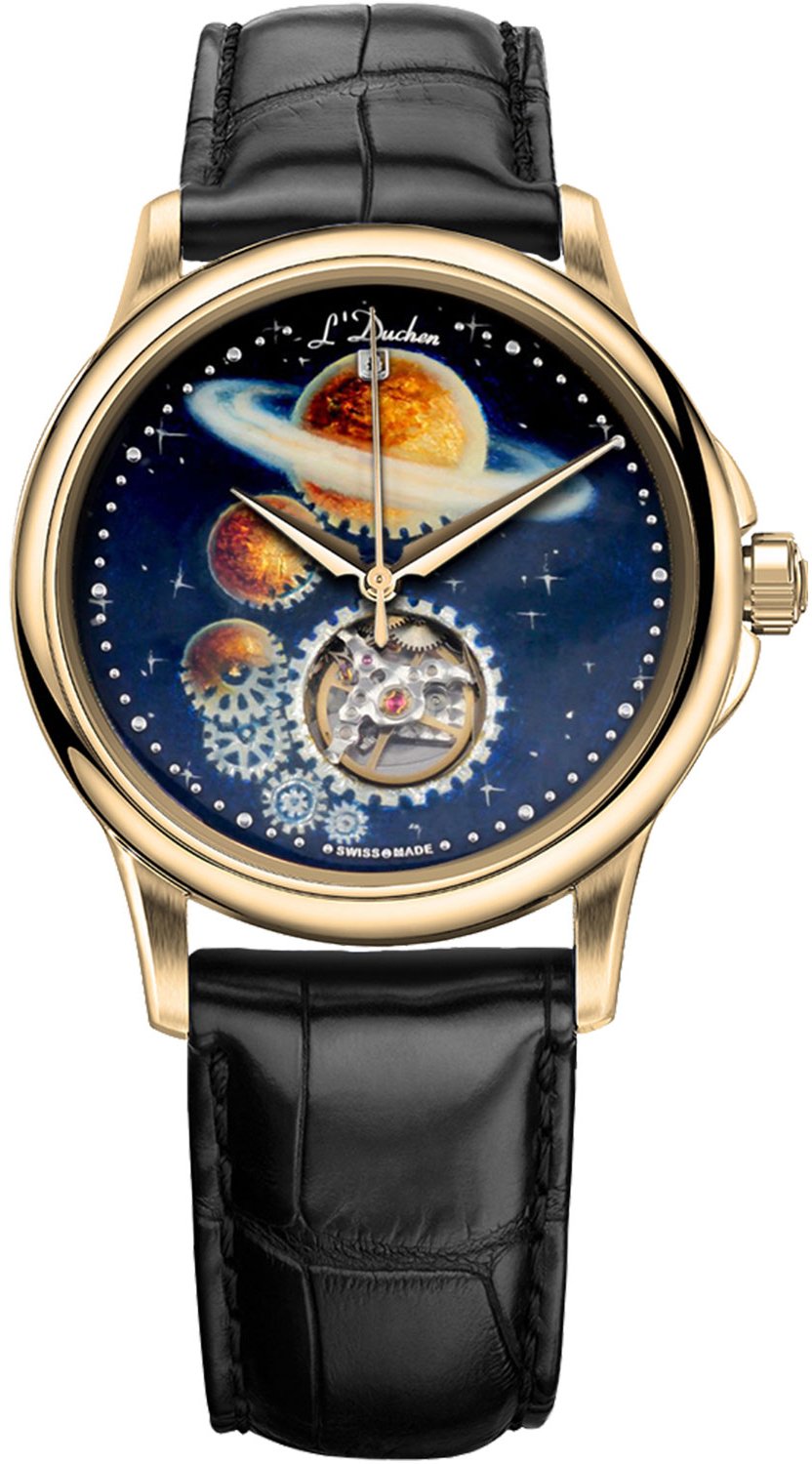 Мужские часы L. Duchen LD Art Collection D 154.2 - Космический баланс