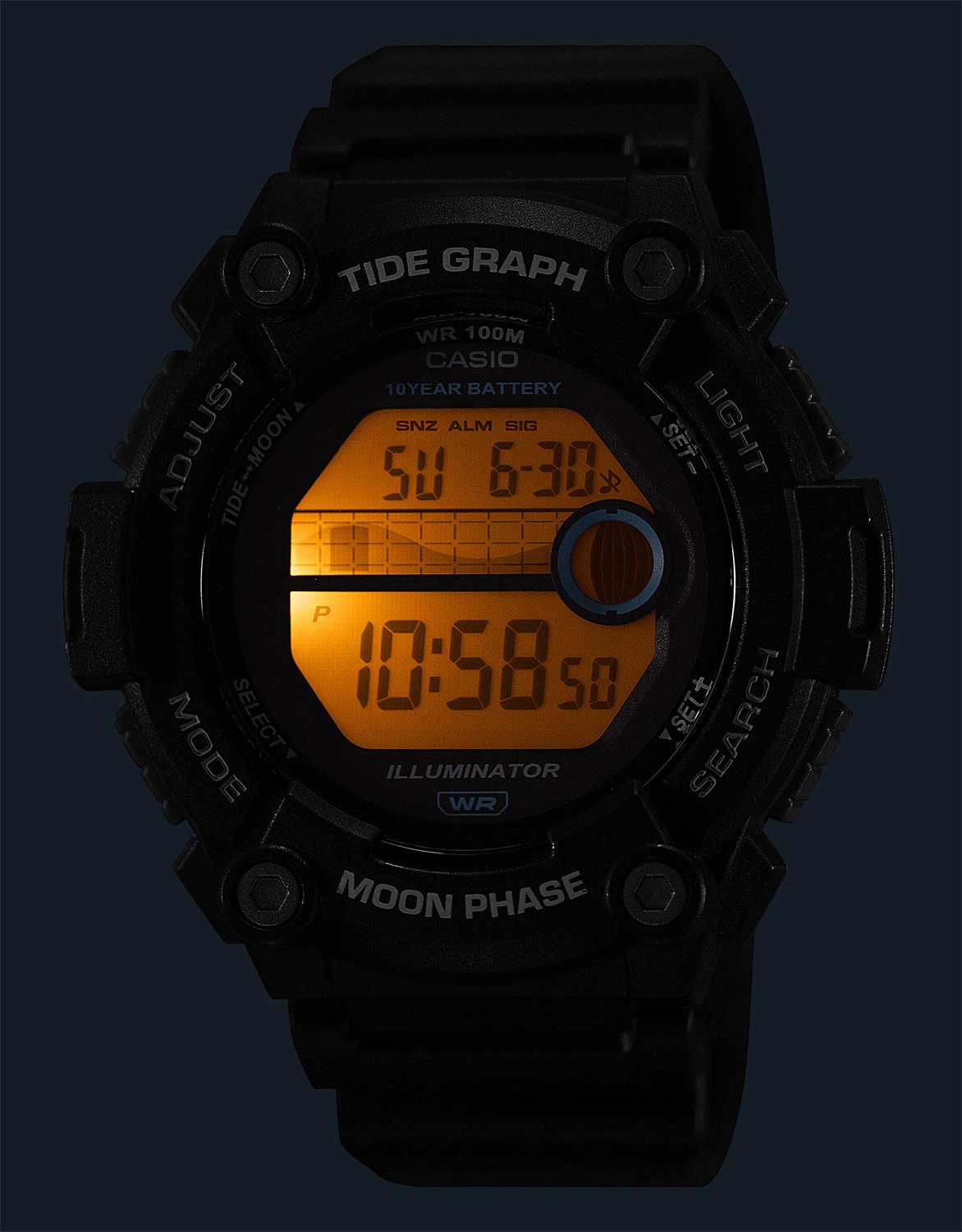 Мужские часы CASIO Collection WS-1300H-8A