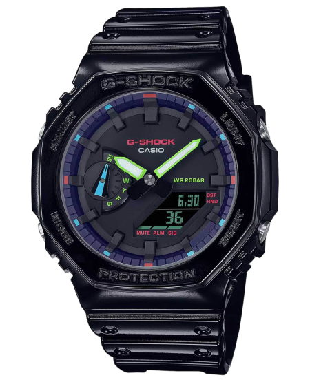  часы CASIO G-SHOCK GA-2100RGB-1A