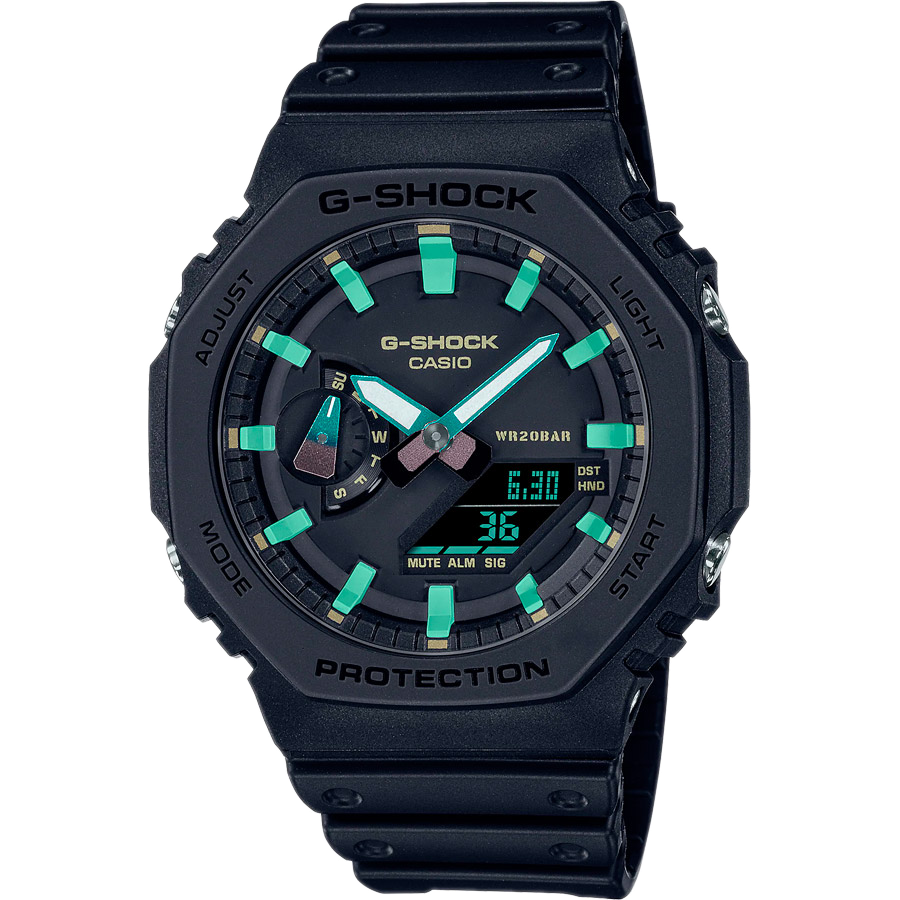 Мужские часы CASIO G-SHOCK GA-2100RC-1A