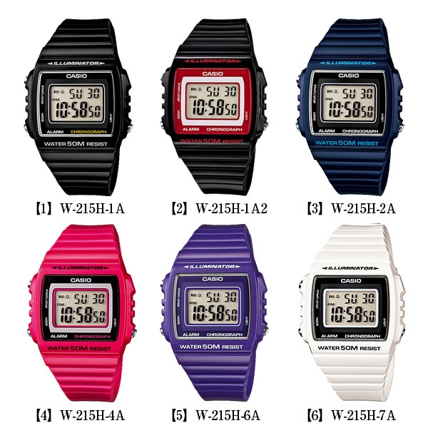 Мужские часы CASIO Collection W-215H-4A