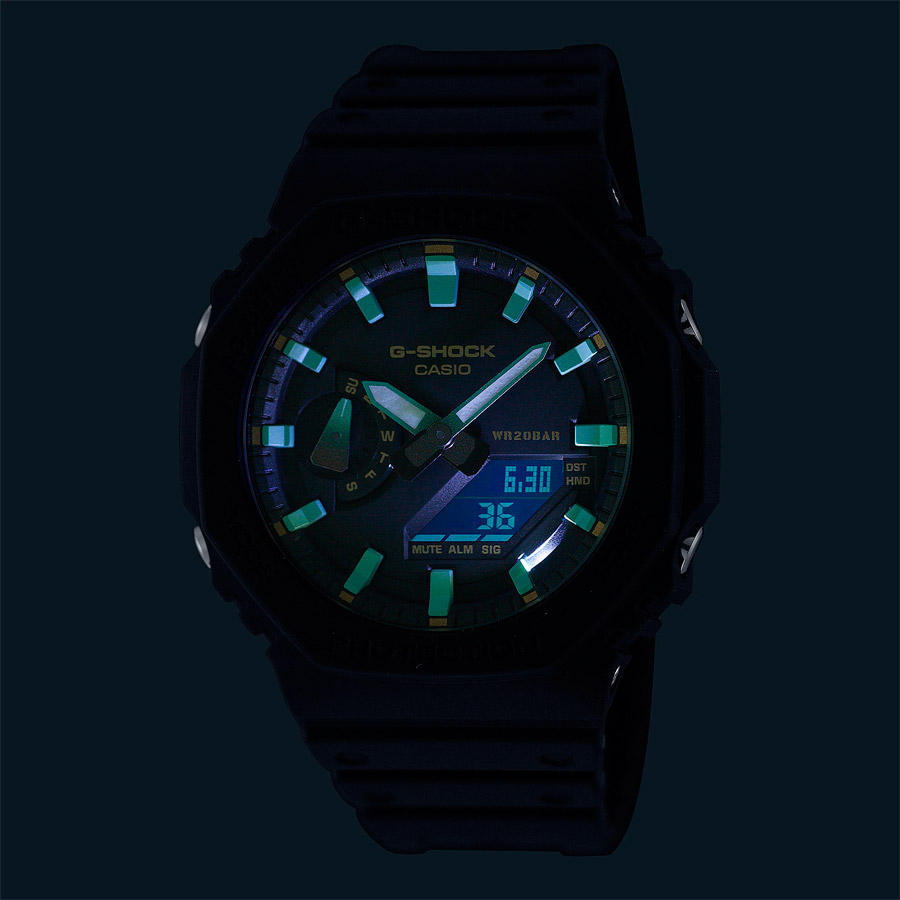 Мужские часы CASIO G-SHOCK GA-2100RC-1A