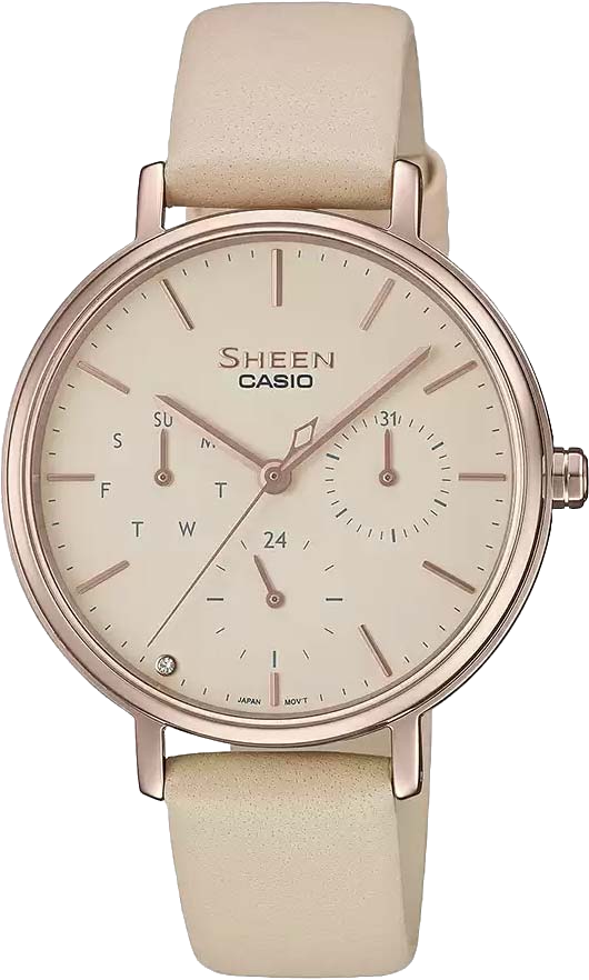 Женские часы CASIO SHEEN SHE-4541CGL-4AUDF