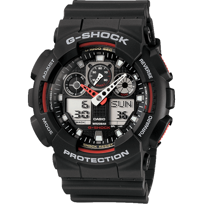 Мужские часы CASIO G-SHOCK GA-100-1A4