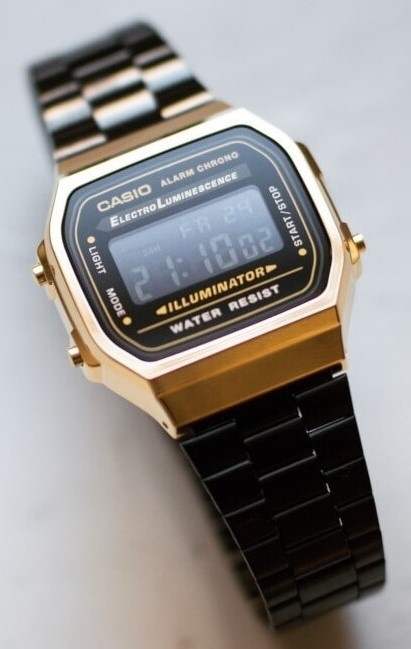 Мужские часы CASIO Collection A-168WEGB-1B