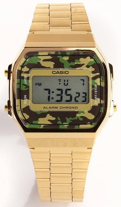 Унисекс часы CASIO Collection A-168WEGC-3E