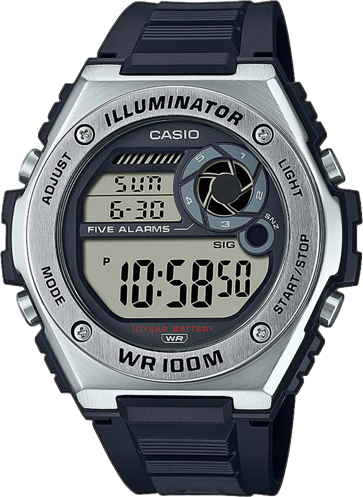 Мужские часы CASIO Collection MWD-100H-1AVEF