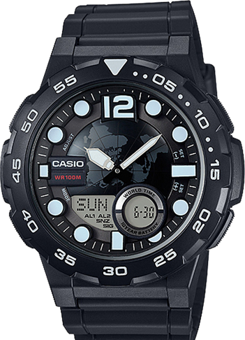 Мужские часы CASIO Collection AEQ-100W-1A