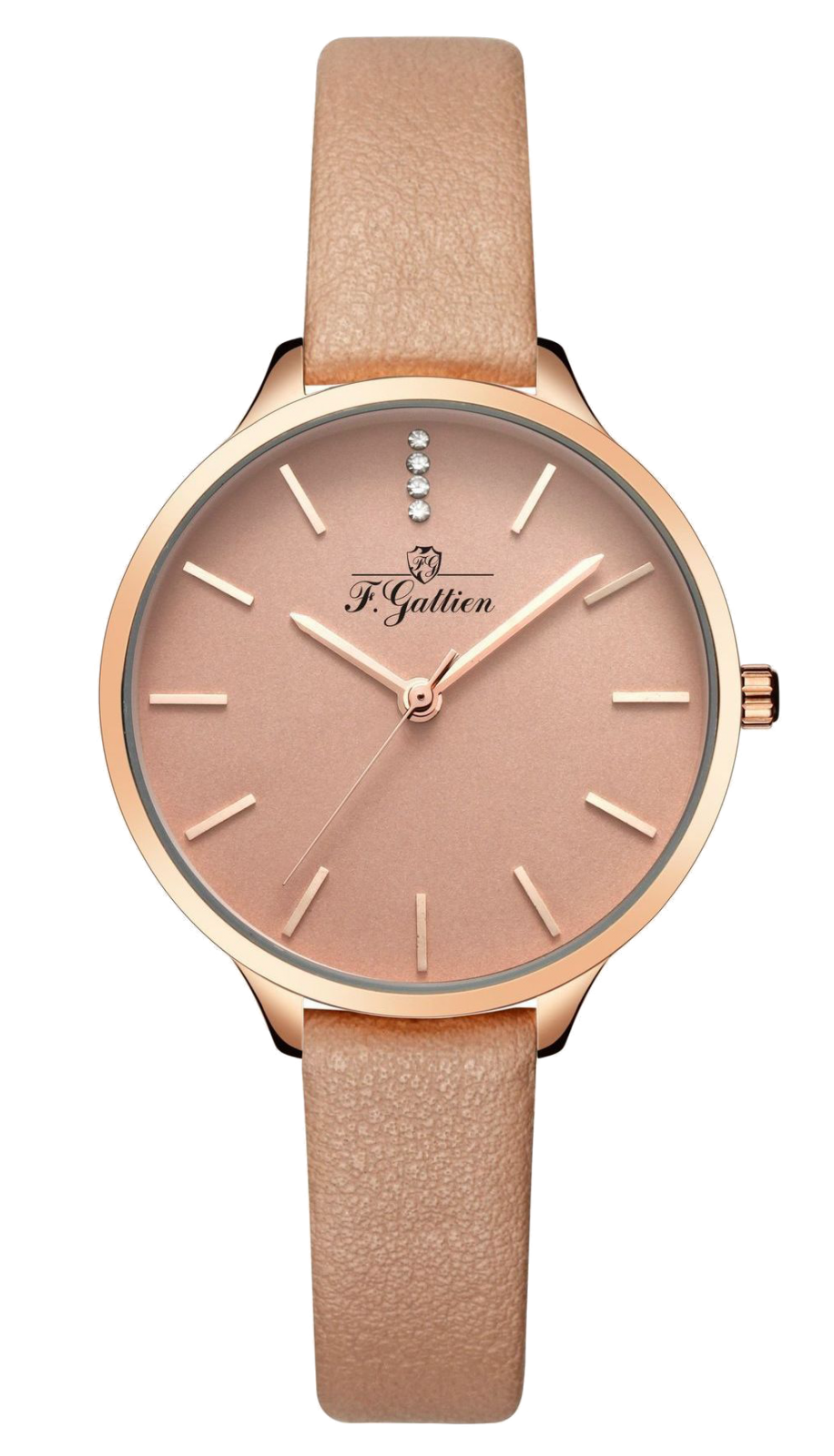 Женские часы F.Gattien F.Gattien 6603-412беж