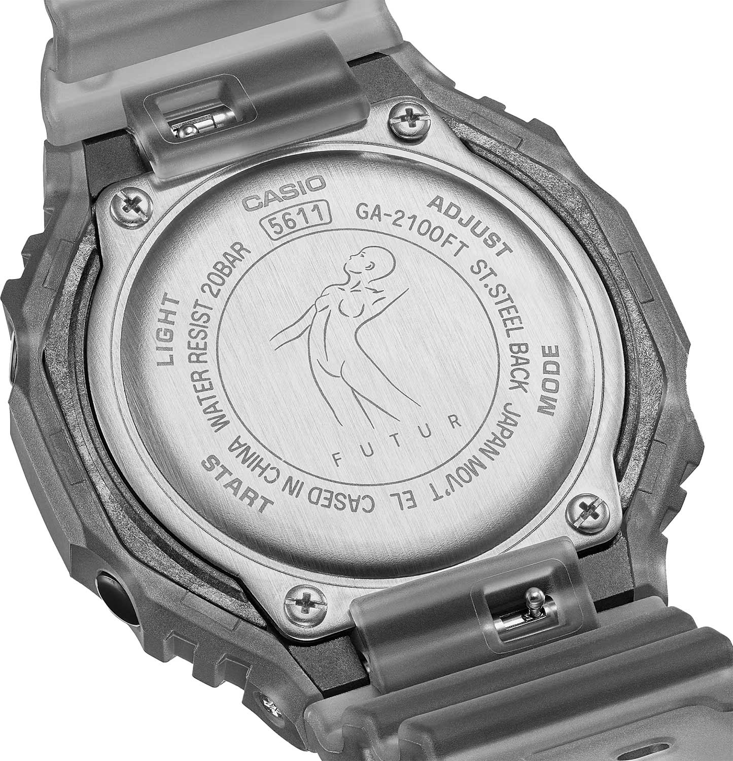Мужские часы CASIO G-SHOCK GA-2100FT-8A