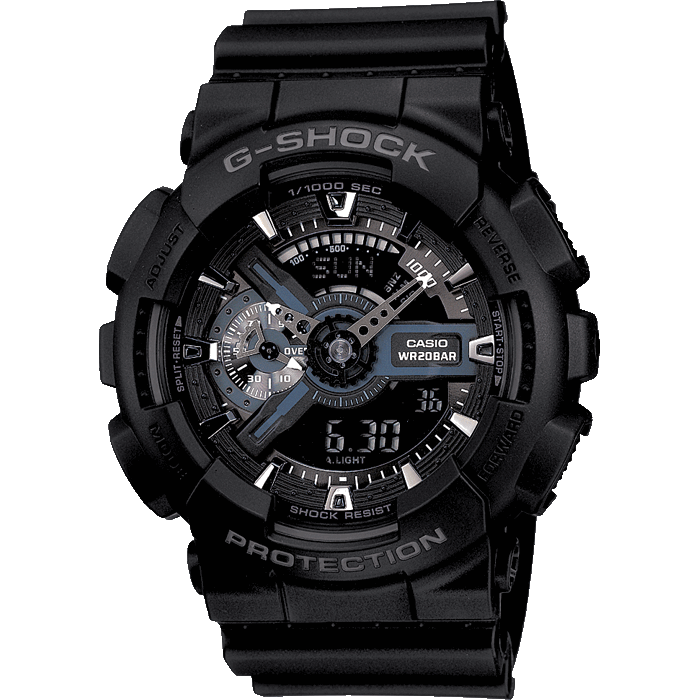 Мужские часы CASIO G-SHOCK GA-110-1B