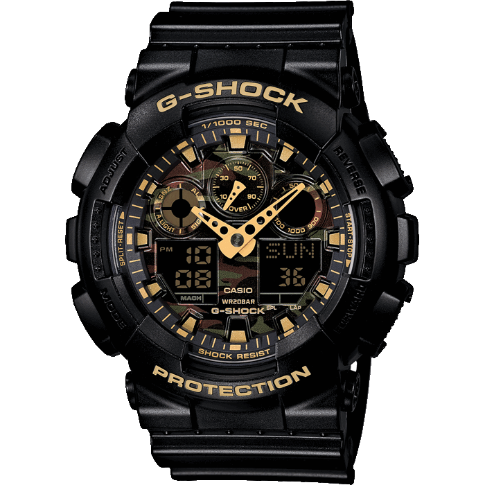 Мужские часы CASIO G-SHOCK GA-100CF-1A9