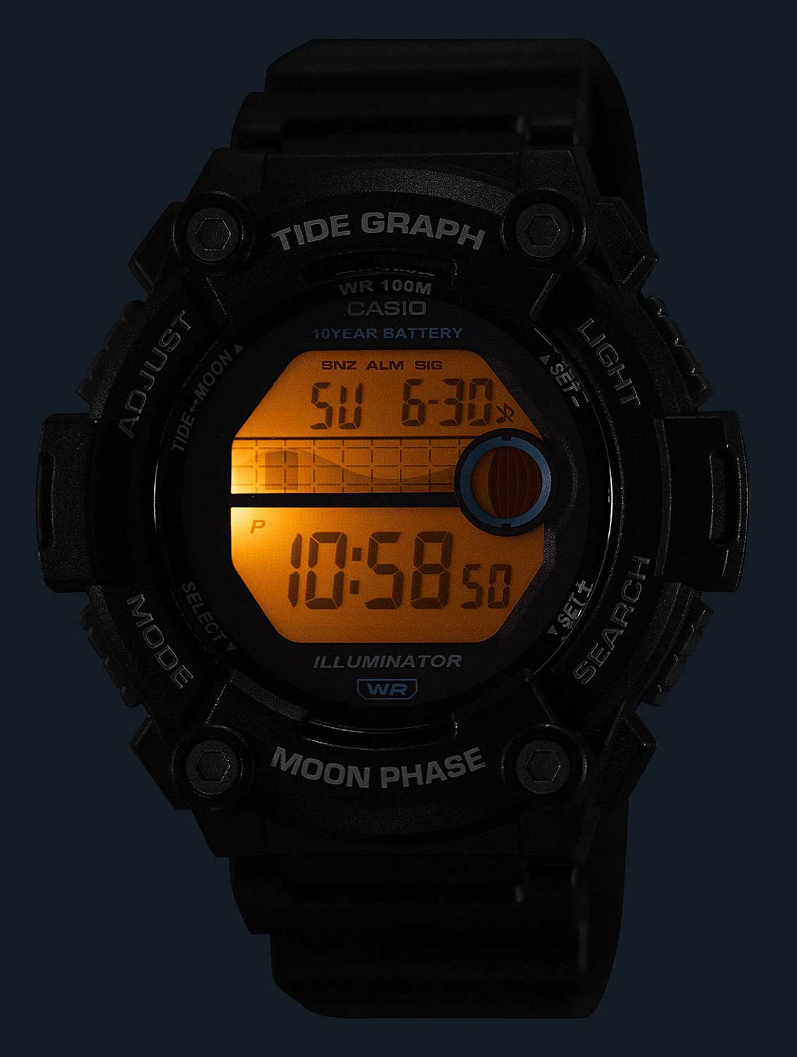Мужские часы CASIO Collection WS-1300H-2A